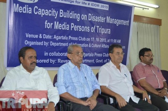 Media capacity building workshop on Disaster Management observed